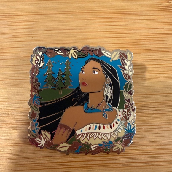 Walt Disney Accessories - Disney Parks 2022 Princess Mystery Pin featuring the character Pocahontas